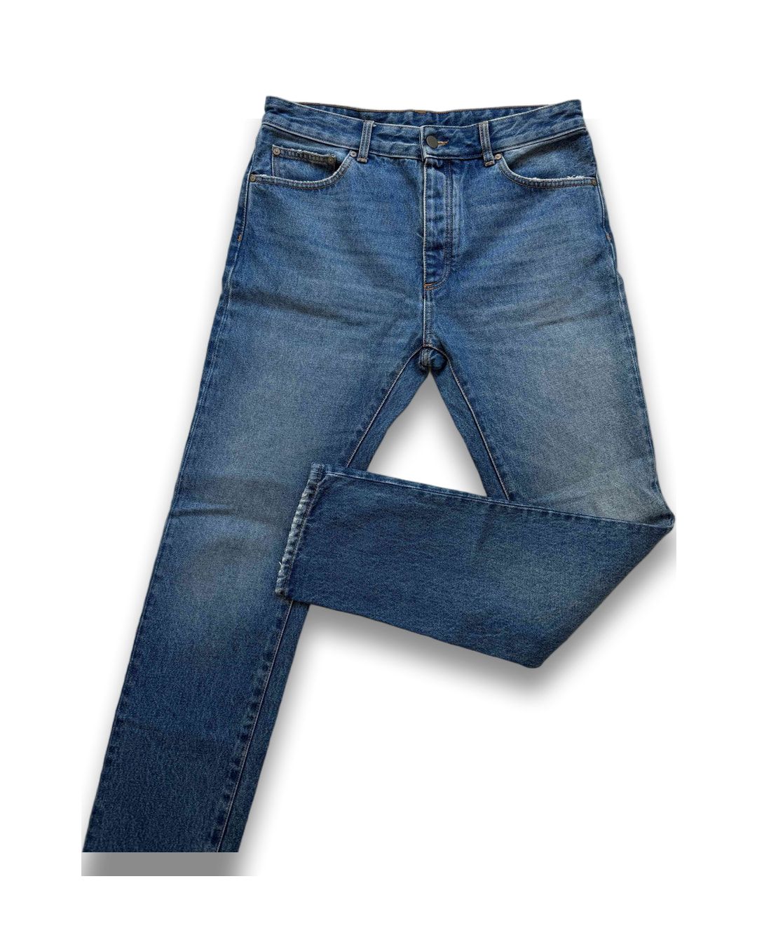 ג'ינס כחול של Palm Angels עם כיס אדום