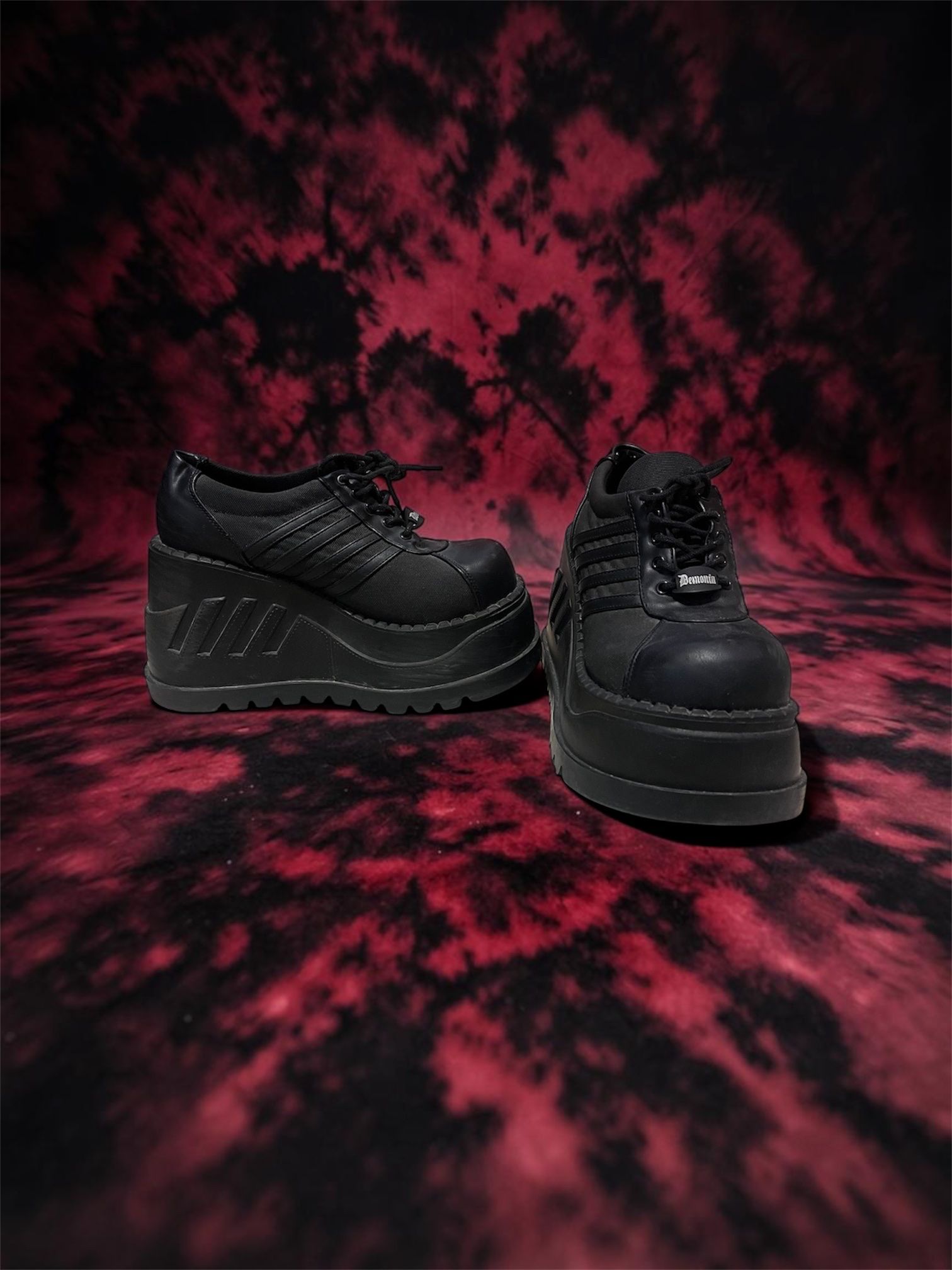 Demonia platform STOMP shoes מקוריות