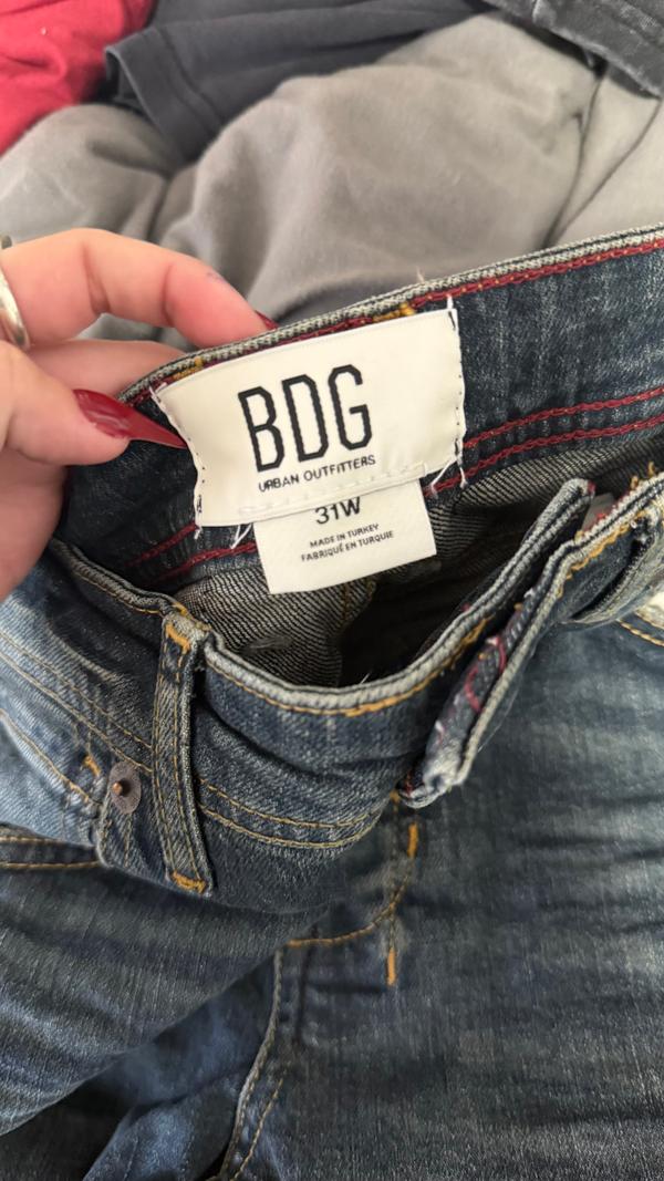 ג'ינס כחול לשנים של BDG אורבן