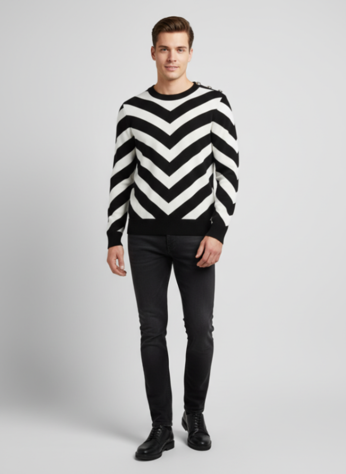 דוגמן לובש את המוצר