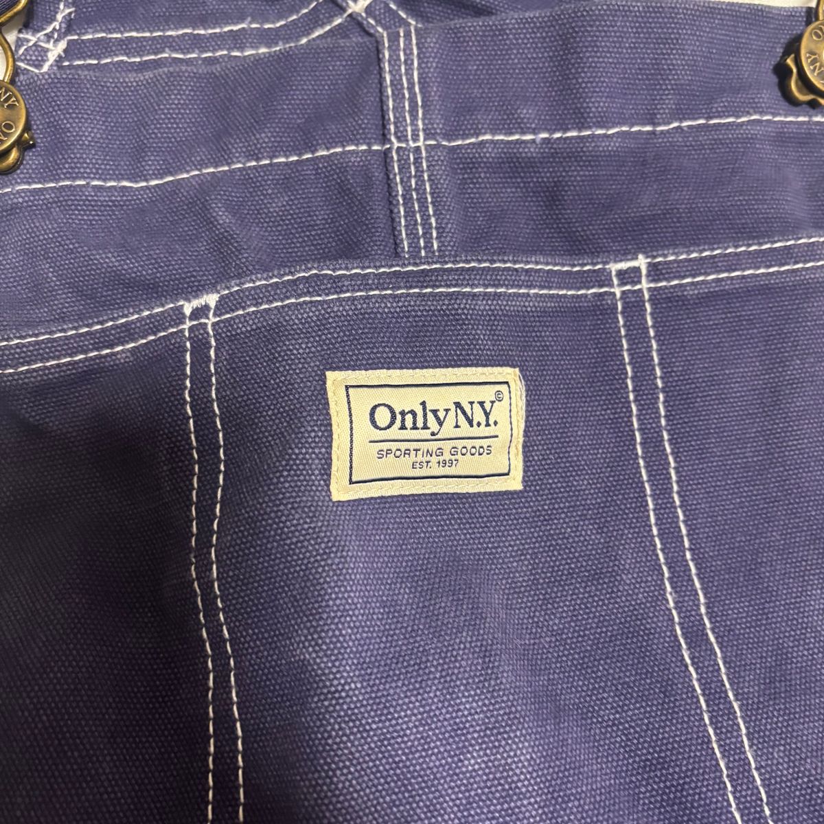אוברול כחול כהה Only NY עם תפרים לבנים