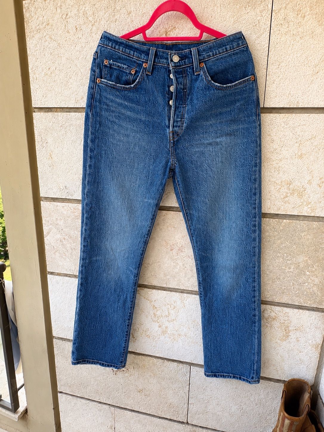 ג׳ינס Levi’s כחול בגזרה ישרה | כמעט חדש
